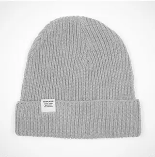 Produktfoto för Dedicated - Grå cuff Beanie - Lofoten Light Grey Beanie @ Hatstore