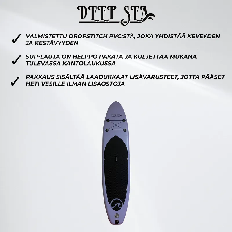 Bild 2 för Deep Sea SUP-brädset XXL 330cm, Blå