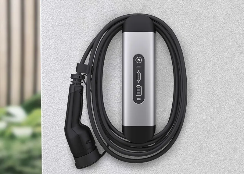Alternativ bild 0 för DEFA Solid (4.6 kW / 6-20 A) Typ 2 - Laddkabel 6 m & Laddbox inkl. fäs