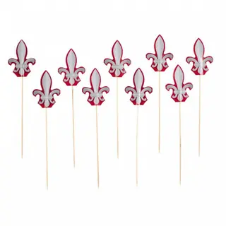 Produktfoto för Dekorationsstickor riddare 16-pack