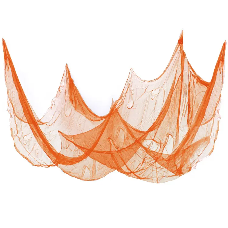 Alternativ bild 0 för Dekorationstyg Skräck Orange 210x300cm
