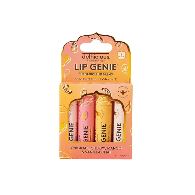 Alternativ bild 0 för Delhicious Lip Genie Set 4pcs