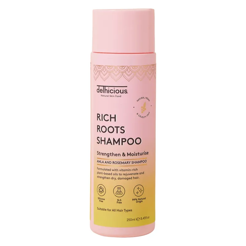 Bild 1 för Delhicious Rich Roots Shampoo 250ml