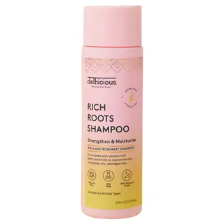 Produktfoto för Delhicious Rich Roots Shampoo 250ml