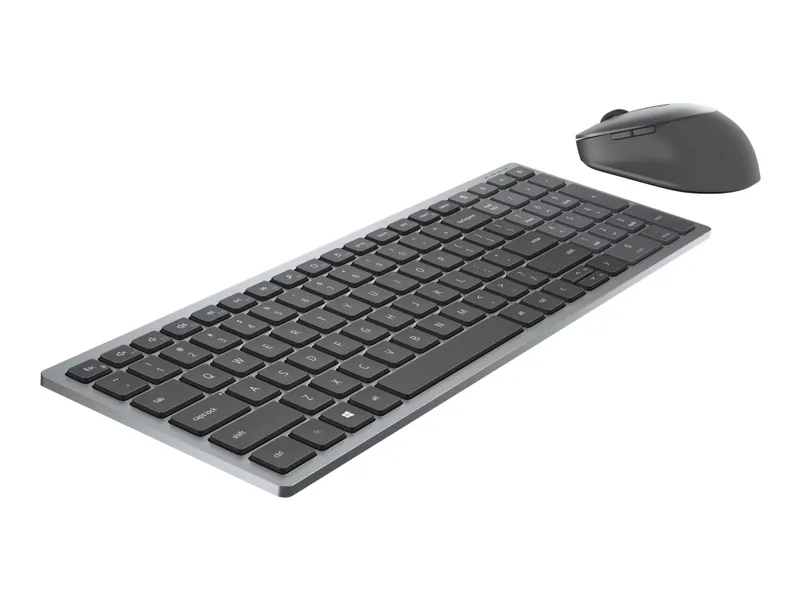 Alternativ bild 0 för Dell Multi-Device KM7120W - Sats med tangentbord och mus - trådlös - 2.4 GHz, Bluetooth 5.0 - hela norden - Titan gray - för Latitude 3320, 3520, 7320 Detachable  XPS 13 9310, 17 9710