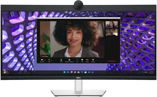 Produktfoto för Dell P3424WEB - LED-skärm - böjd - 34 (34.14 visbar) - 3440 x 1440 UWQHD @ 60 Hz - IPS - 300 cd/m² - 1000:1 - 5 ms - HDMI, DisplayPort, USB-C - högtalare - med 3 års Advanced Exchange Basic Warranty