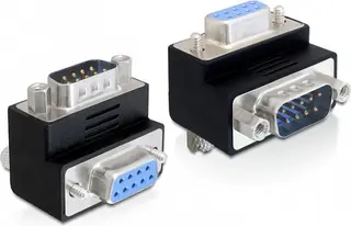 Produktfoto för Delock Adapter 9 Pin D-sub (db-9) Hona 9 Pin D-sub (db-9) Hane