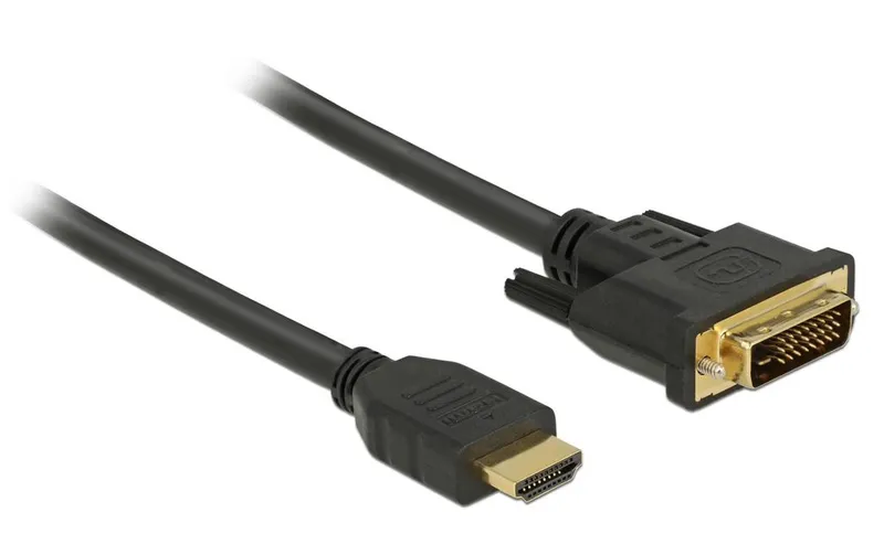 Alternativ bild 0 för DeLOCK Adapter Cable HDMI / DVI - 2 m