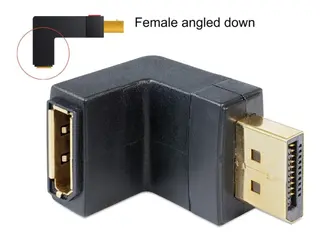 Produktfoto för Delock Adapter Displayport Hane Displayport Hona