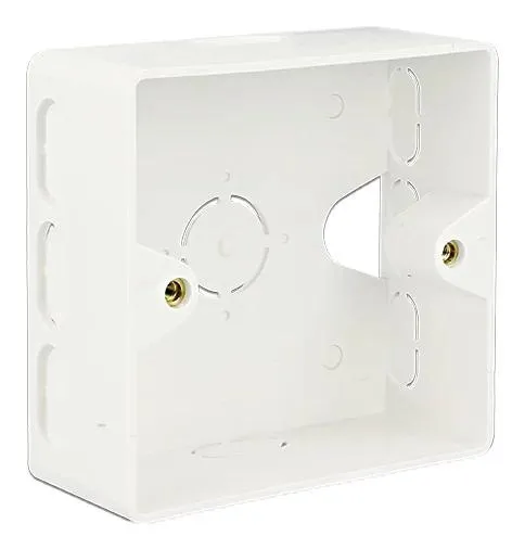 Alternativ bild 0 för Delock Back Box - Ytmonteringsbox för nätverk - vit, RAL 9010