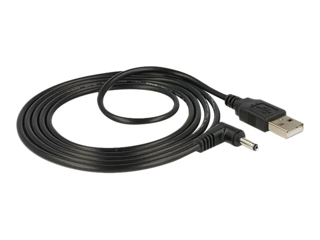 Alternativ bild 0 för DeLOCK Cable USB Power > DC 3.5 x 1.35 mm Male 90° 1.5 m (83577)