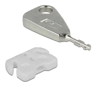 Produktfoto för Delock Delock USB Port Blocker for USB A female - USB-portblockerare (paket om 5)