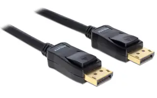 Produktfoto för Delock DisplayPort 1.2-kabel 4K, 3m