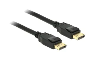 Produktfoto för Delock DisplayPort 1.2-kabel 4K @ 60 Hz, 1,5 m