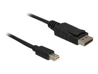 Produktfoto för Delock - DisplayPort-kabel - Mini DisplayPort (hane) till DisplayPort (hane) - 1 m