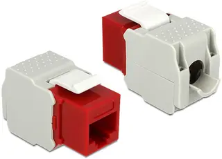 Produktfoto för DeLOCK Keystone Module RJ45 jack > LSA Cat.6 UTP