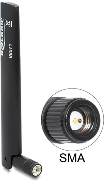 Bild 1 för DeLOCK LTE Antenna SMA -0.8 3.0 dBi