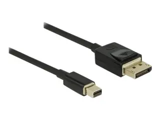 Produktfoto för Delock Mini DisplayPort till DisplayPort-kabel 8K @ 60Hz, 2m