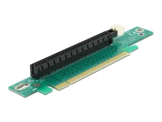 Produktfoto för Delock Riser card PCI Express x16 angled 90° left insertion - Kort för stigare