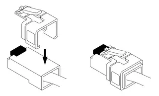 Produktfoto för Delock RJ45 Repair Clip Starter Set - Reparationsklämma för nätverkskontakt - blandade färger (paket om 16)