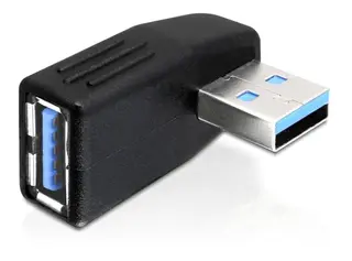 Produktfoto för Delock Usb-adapter 9-stifts Usb Typ A Hane 9-stifts Usb Typ A Hona