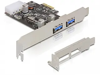 Produktfoto för Delock - USB-adapter - PCIe - USB 3.2 Gen 1 x 2