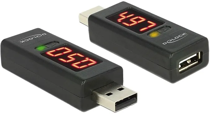 Alternativ bild 0 för Delock Usb-spännings- Och Strömstyrkekontrollerare