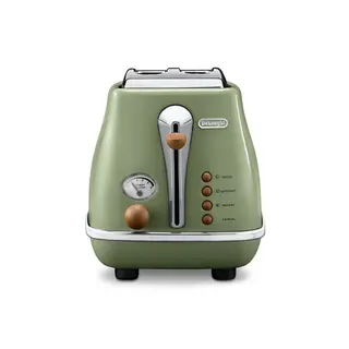Produktfoto för DeLonghi Brödrost & Toaster Icona Vintage CTOV 2103.GR