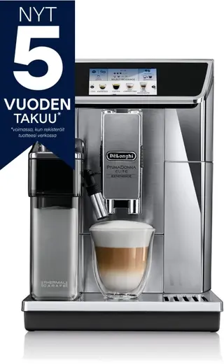 Produktfoto för DeLonghi PrimaDonna Elite Experience kaffemaskin