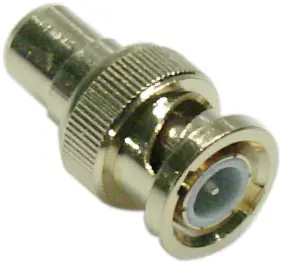 Produktfoto för Deltaco Adapter RCA hona till BNC han