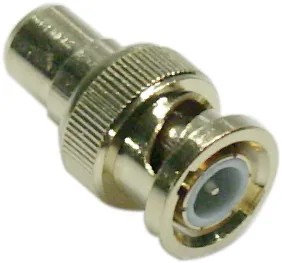 Bild 1 för Deltaco Adapter RCA hona till BNC han