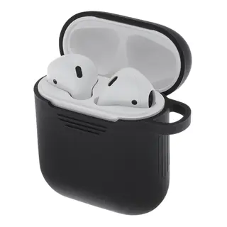 Produktfoto för Deltaco AirPods Silicon Case Black
