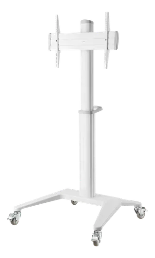 Produktfoto för DELTACO ARM-0452 - Office - vagn - för LCD-display - vit - skärmstorlek: 37-70