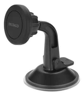 Produktfoto för DELTACO ARM-C103 - Bilhållare för mobiltelefon - magnetiskt sugfäste - svart