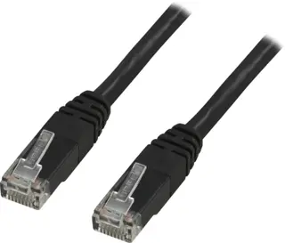 Produktfoto för DELTACO Cat6 patchkabel, 2m, svart