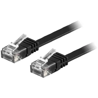 Produktfoto för DELTACO Cat6 patchkabel, 2m, svart