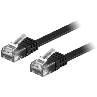 Produktfoto för DELTACO Cat6 patchkabel, 5m, svart