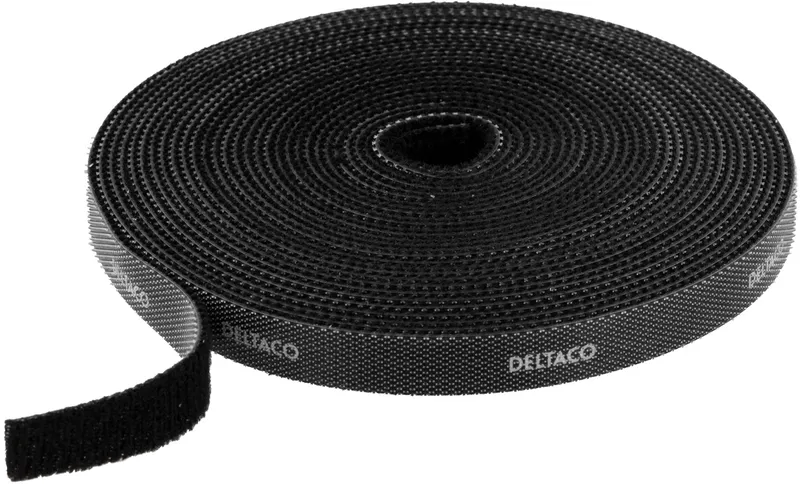 Alternativ bild 0 för DELTACO CM05S - Kabelbandsrulle - 5 m - svart