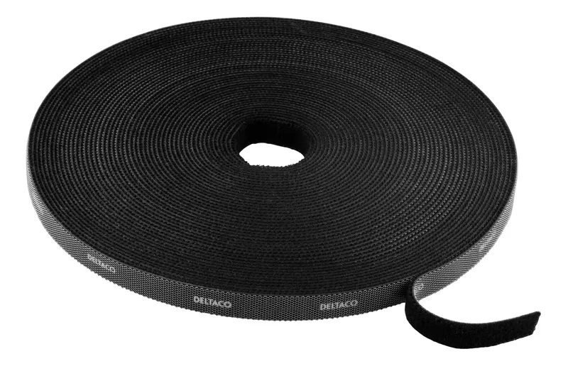 Bild 1 för DELTACO CM1015S - Kabelbandsrulle - 15 m - svart