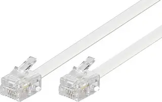 Produktfoto för Deltaco Del-160f 3m Rj-11 Rj-11