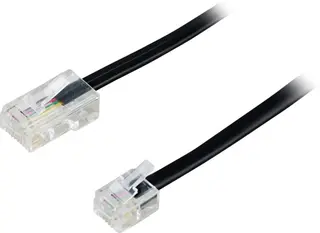 Produktfoto för Deltaco Del-1701s 1m Rj-45 Rj-11