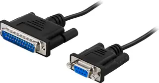 Produktfoto för Deltaco DEL-32E-B - printer cable - 3 m