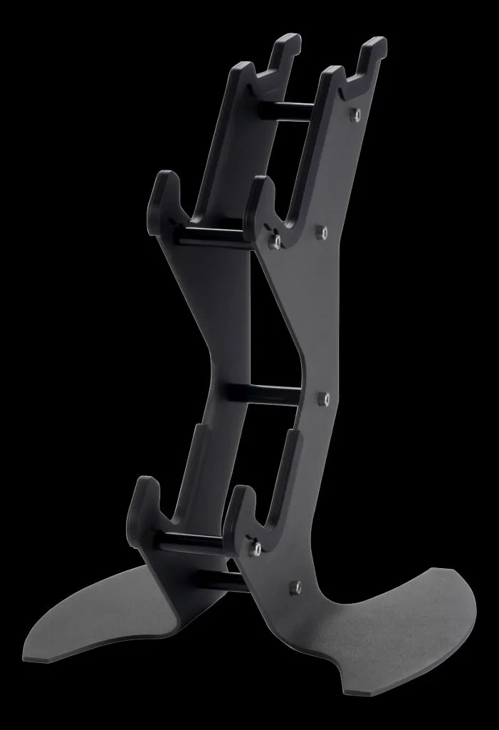 Alternativ bild 0 för Deltaco Dual Controller and Headset Stand in metal black