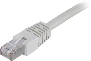Produktfoto för DELTACO F/UTP Cat6 patchkabel 30m, grå