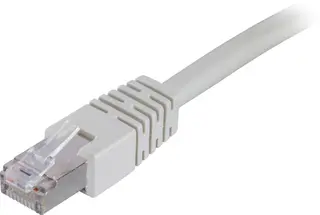 Produktfoto för Deltaco FTP Cat6 Nätverkskabel / 3m - Grå