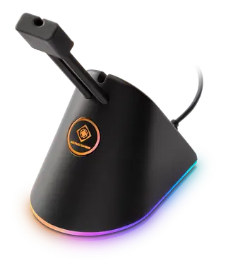Produktfoto för Deltaco Gaming Mouse Bungee Black/RGB