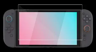 Produktfoto för Deltaco Gaming Screen Protector - Crystal Clear (Nintendo Switch 2) - Miscellaneous Tillbehör till spelkonsol - Nintendo Switch 2