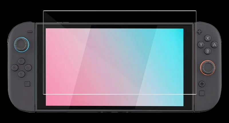 Alternativ bild 0 för Deltaco Gaming Screen Protector - Crystal Clear (Nintendo Switch 2) - Miscellaneous Tillbehör till spelkonsol - Nintendo Switch 2