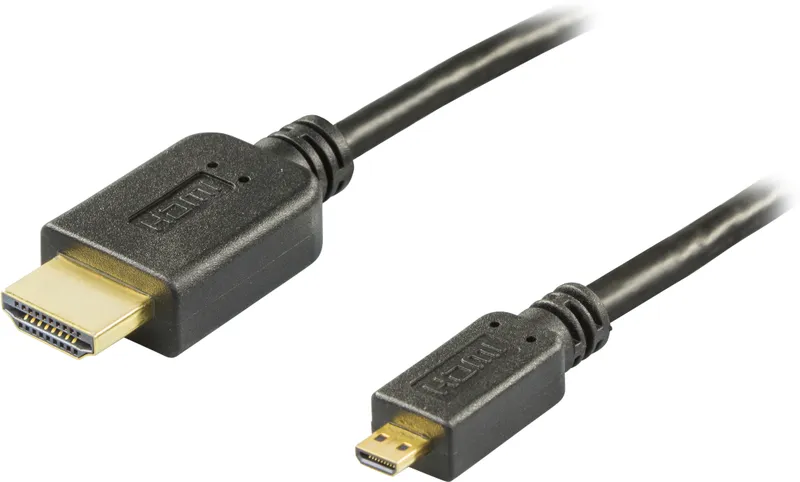 Bild 1 för Deltaco Hdmi-1053 5m Hdmi Micro Hane Hdmi Hane