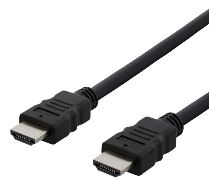 Alternativ bild 0 för DELTACO HDMI-kabel High Speed, 1m - Svart